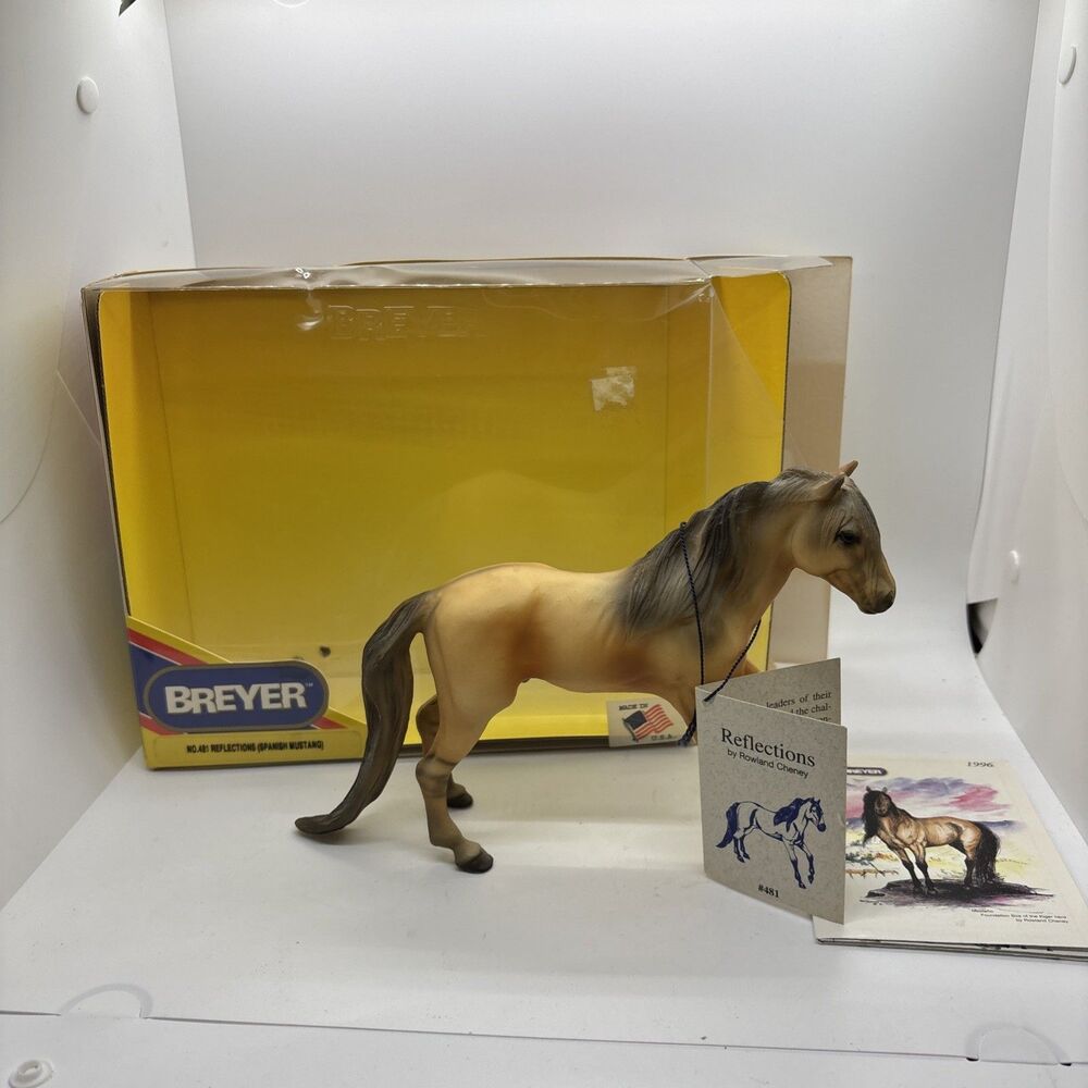 Breyer Horse Classics #481 REFLECTIONS MESTENO Spanish Mustang with Box